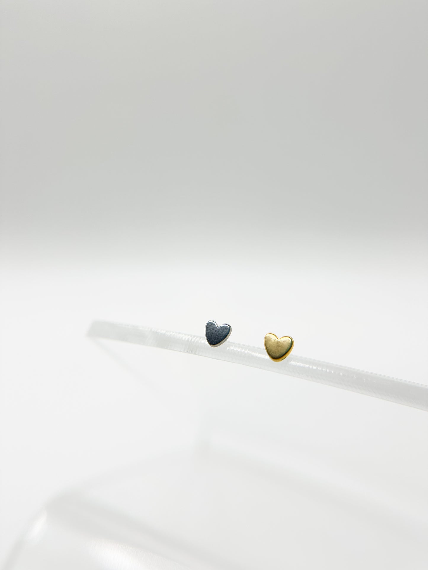 Small Heart - Threadless / Titane