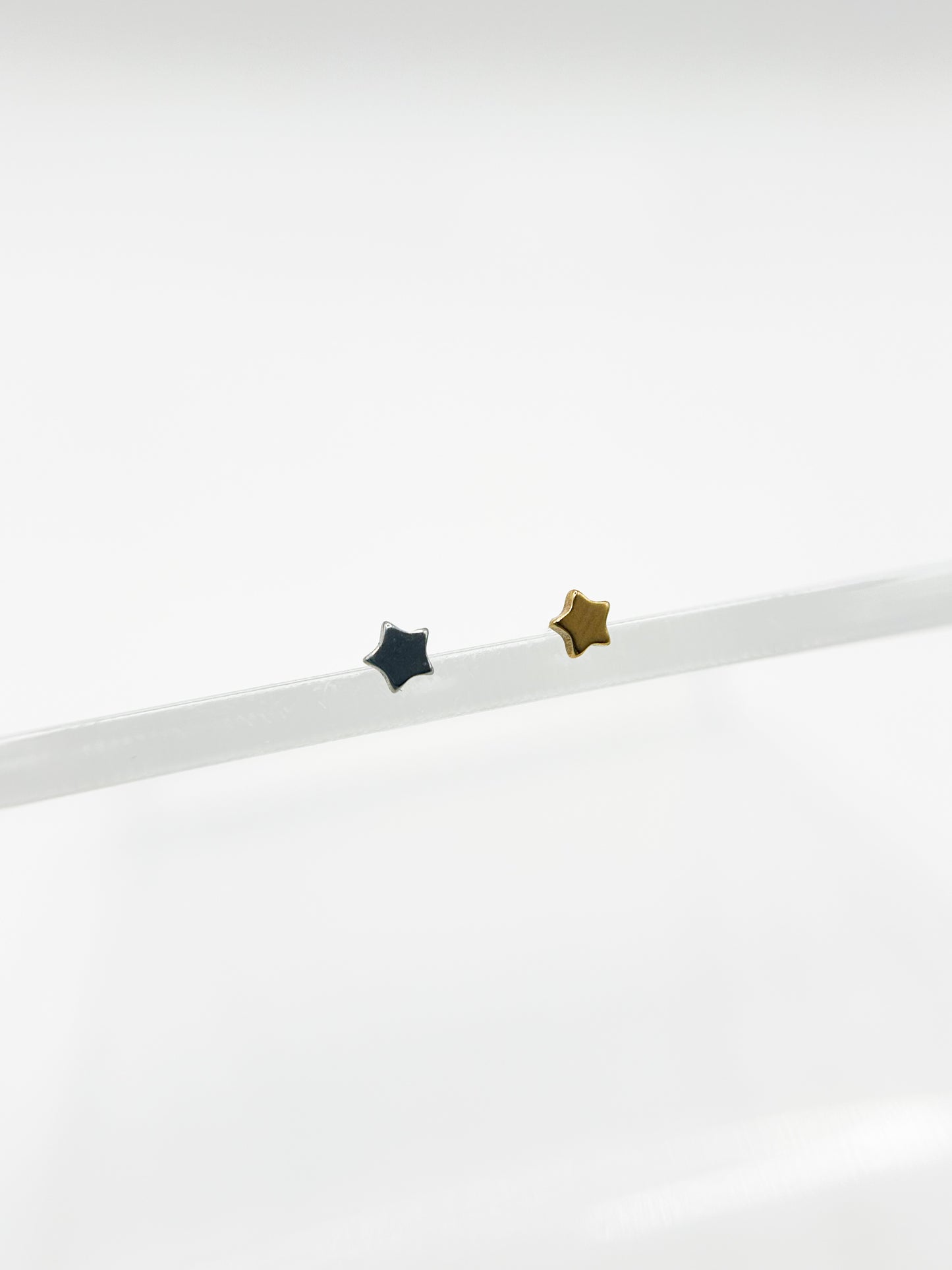 Mini Stars - Threadless / Titane