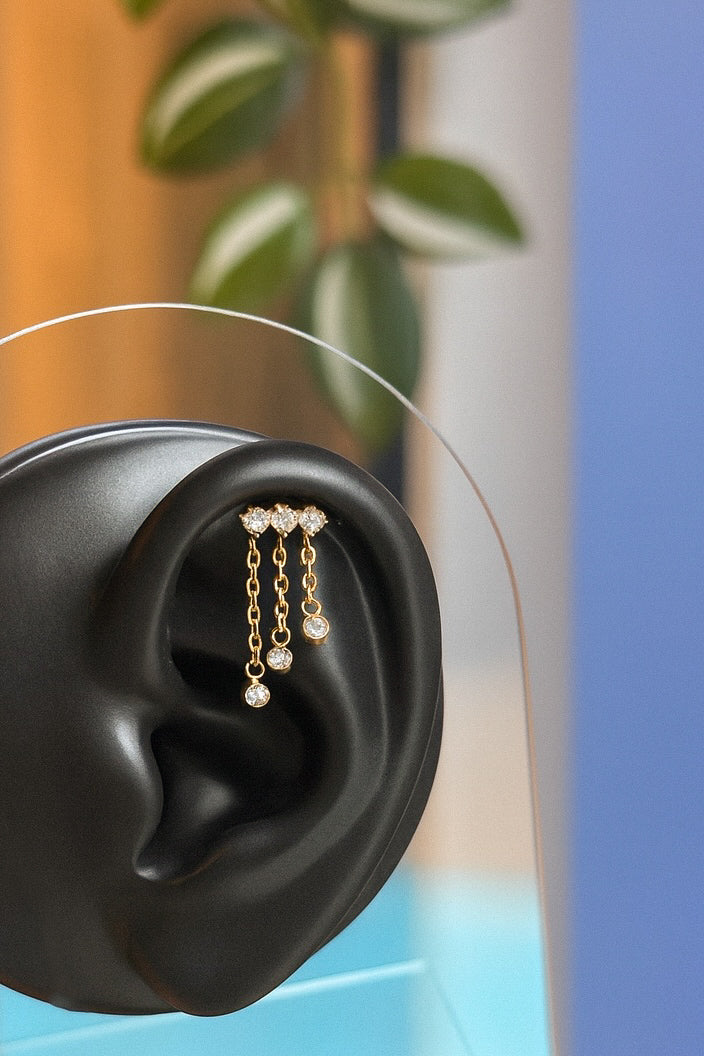 Trio Pendant Hidden Helix - Threaded / Vis